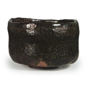 Black Tea Bowl, Inscription: “Hatsuyuki,” by Ichinyu