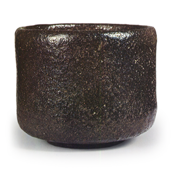Black Tea Bowl, Inscribed “Young Warrior,” by Sōnyū