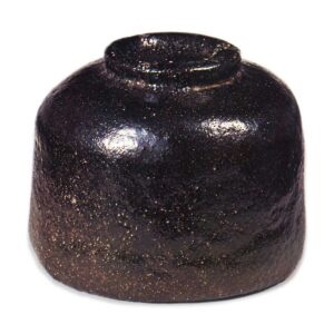 Black Tea Bowl, Inscription: “Eboshi,” by Soju