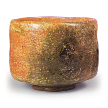 Red Tea Bowl, Inscription: “Tensei,” by Soju