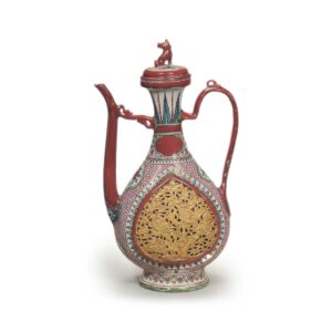 Kinran Vase with Perforated Lid