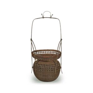 Chinese-style Handled Basket