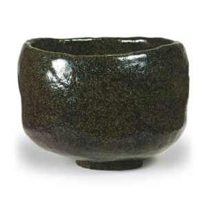 Sanyu: tea bowl, known as "Yume no Uki-hashi", Black Raku