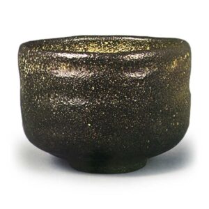 Sanyu: tea bowl, known as "Mamakibune", Black Raku