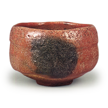 Chōnyū: tea bowl, known as "Seitai", Red Raku