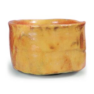 Tannyũ: tea bowl, known as "Saburo", Red Raku