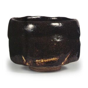 Keinyü: tea bowl, Black Raku