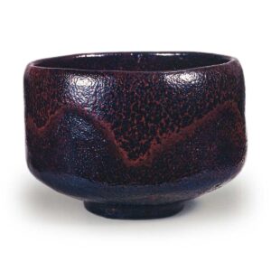 tea bowl, Black Raku
