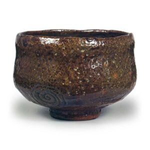 Ōhi I: tea bowl, known as "Mimei", amber glaze