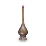 Copper Vase, Inscribed “The Cry of a Crane”