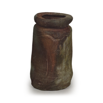 Bizen Triangular Vase