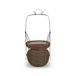 Chinese-style Handled Basket