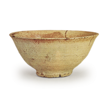 井戸脇茶碗 白梅