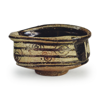 黒織部茶碗