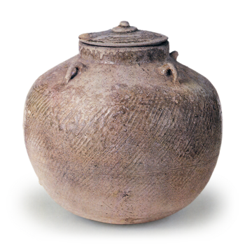 須恵器 四耳壺
