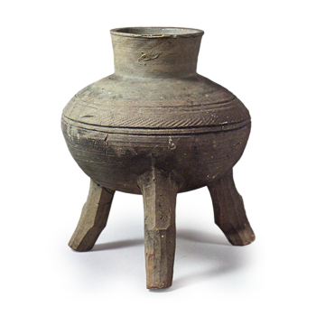 須恵器 三足壺