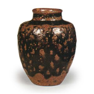 瀬戸肩形茶盅著名食虫者藤四郎