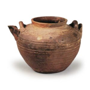 瀬戸铁釉陶茶壶