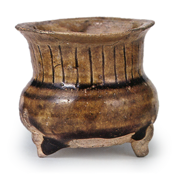 瀬戸铁釉香炉