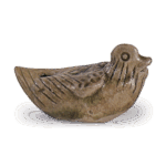 瀬戸灰釉鸟形水滴