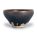 瀬戸铁釉天目茶碗