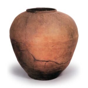 渥美元青花款罐