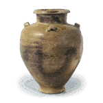 美濃須衛四耳壺