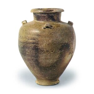 美濃須衛四耳壺