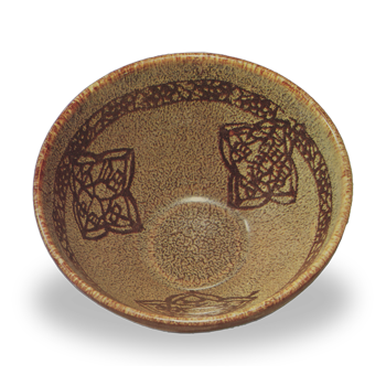 玳玻盞天目 一名 文字天目