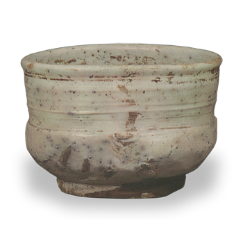 五所丸茶碗，名雪