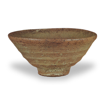 春日野井户 蓝色井户茶碗