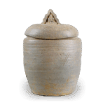 珠洲仏像鈕蓋付経筒外容器