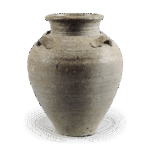 珠洲櫛目文四耳壺