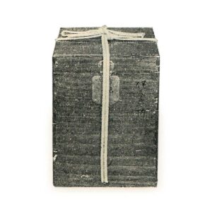 外盒 桐春庆涂 漆铭 带锁题跋