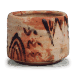 志野樱千鸟纹香炉