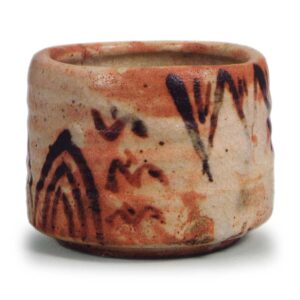 志野樱千鸟纹香炉