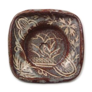 鼠志野芦文向付