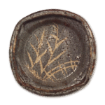 鼠志野芦文向付