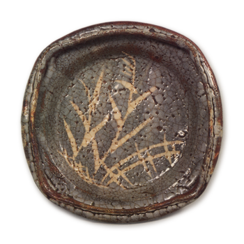 鼠志野芦文向付