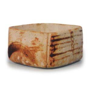 志野山水纹小鉢