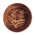 赤志野抚子纹鉢