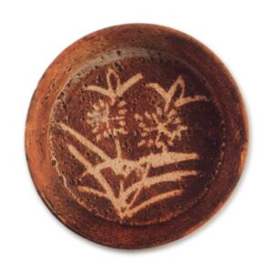 赤志野抚子纹鉢