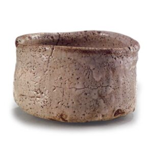 无地志野茶碗 铭卯の花