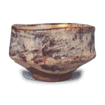 志野刷毛目茶碗