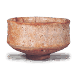 赤志野茶碗 铭梅香