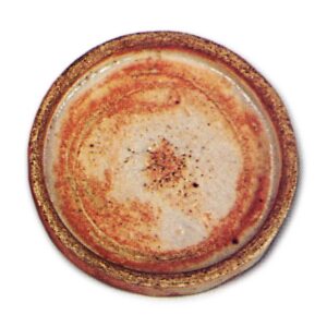 志野蝶纹一字香合