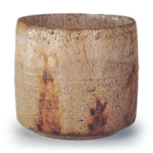 志野竹子文向付 铭玉川