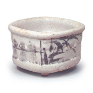 志野稻挂纹向付