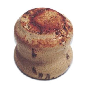 志野点斑纹向付