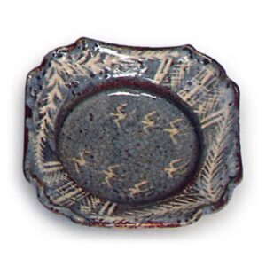 鼠志野飞鸟纹向付